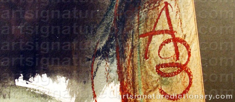 Signature by Anatolii Timofeevich ‘Az’ ZVEREV