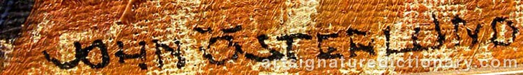 Signature by John ÖSTERLUND
