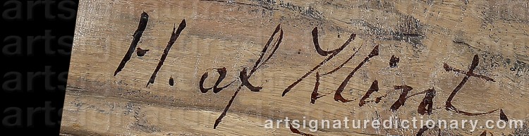 Signature by Hilma Af KLINT
