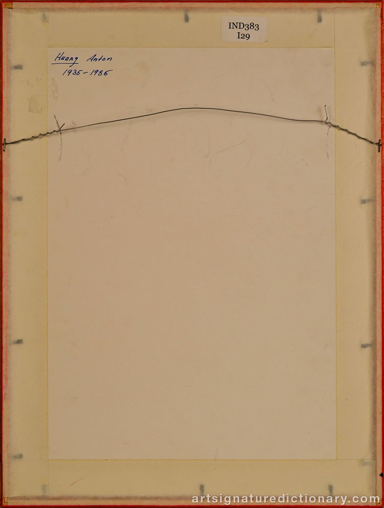 Close-up details showing Anton HUANG signature forgery characteristics