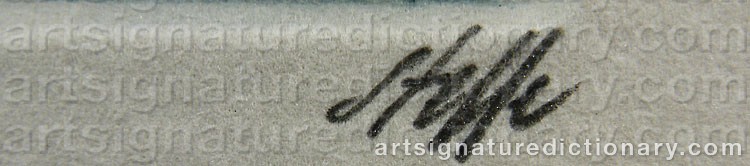 Signature by Gerald STEFFE