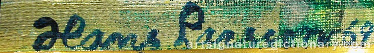Signature by Hans LARSSON