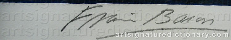Signature by Francis BACON