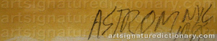 Signature by Peter ÅSTRÖM