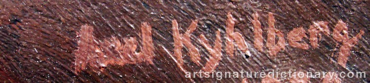 Signature by Axel KYHLBERG