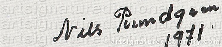 Signature by Nils ‘Björnjägaren’ RUNDGREN