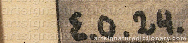 Signature by Erik OLSON