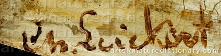 Signature by Charles LEICKERT