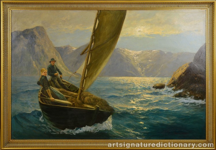 Hans DAHL, 18491937, Norway. Signatures, biography and art prices.