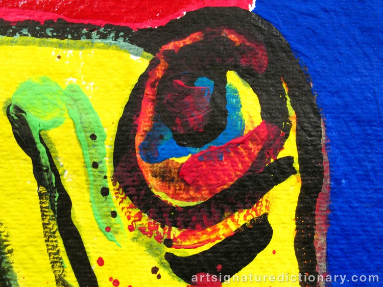 Close-up details showing Bengt LINDSTRÖM signature forgery characteristics