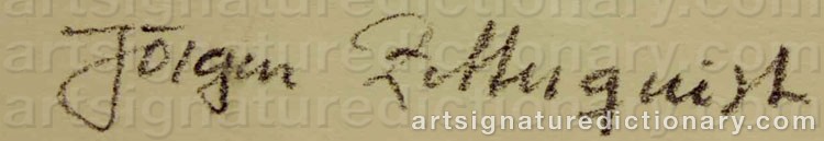 Signature by Jörgen ZETTERQUIST