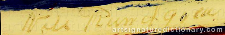Signature by Nils ‘Björnjägaren’ RUNDGREN