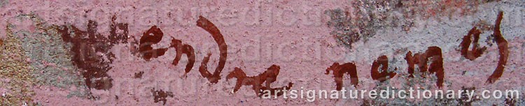 Signature by Endre NEMES