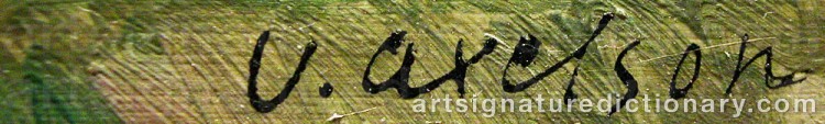 Signature by Victor AXELSON