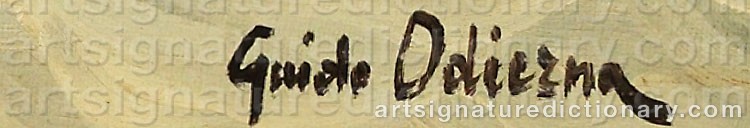 Signature by Guido ODIERNA