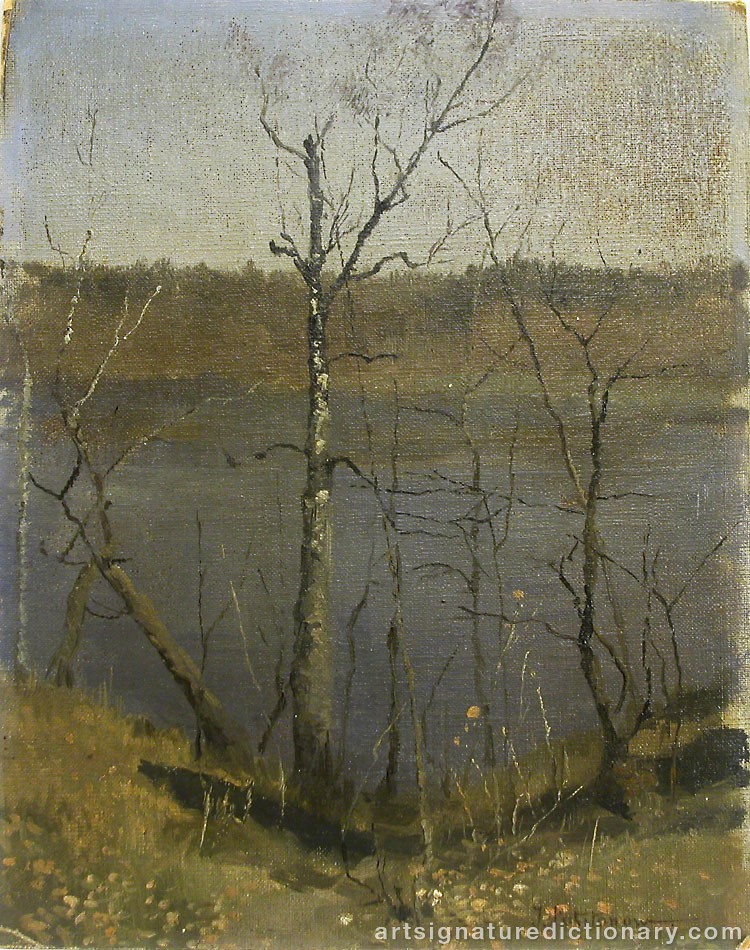 Close-up details showing Ivan Pavlovich POKHITONOV signature forgery characteristics