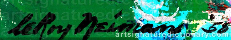 Signature by Leroy NEIMAN