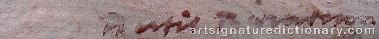 Signature by Bertil BERNTSSON