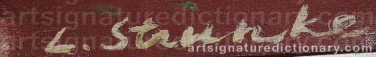 Signature by Laris STRUNKE