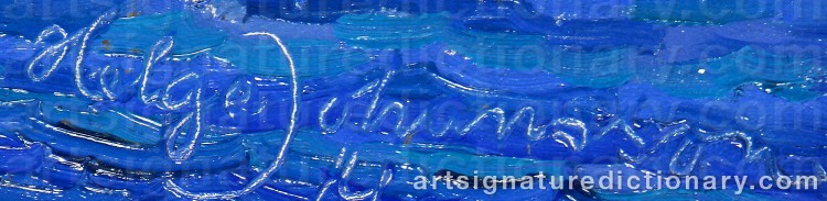 Signature by Helge JOHANSSON