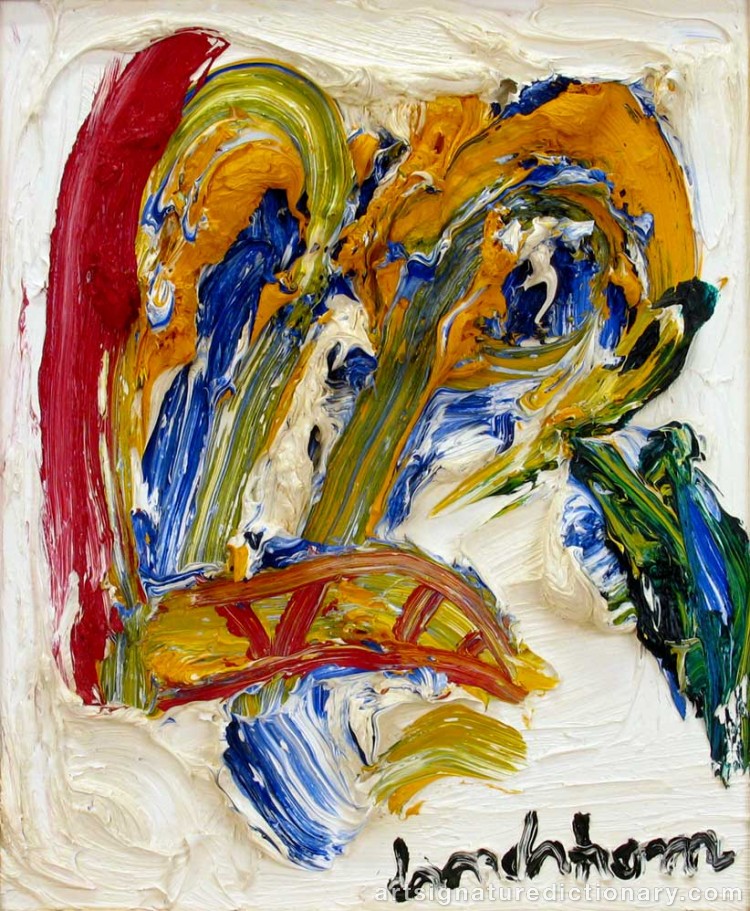 Close-up details showing Bengt LINDSTRÖM signature forgery characteristics