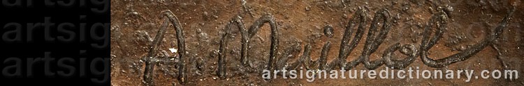 Signature by Aristide MAILLOL