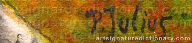 Signature by Per JULIUS