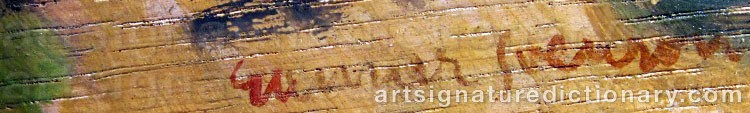 Signature by Gunnar SVENSON