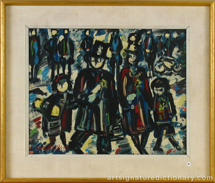 Close-up details showing Sven ‘X:et’ ERIXSON signature forgery characteristics