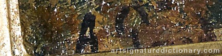 Authentic signature by Ambrogio PREDA on Painting/Watercolour artwork