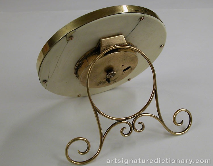 Close-up details showing Carl FABERGÉ signature forgery characteristics