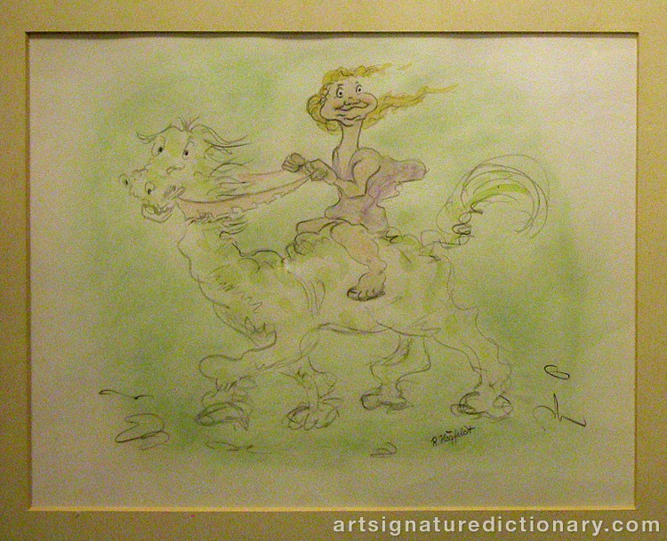 Close-up details showing Robert HÖGFELDT signature forgery characteristics