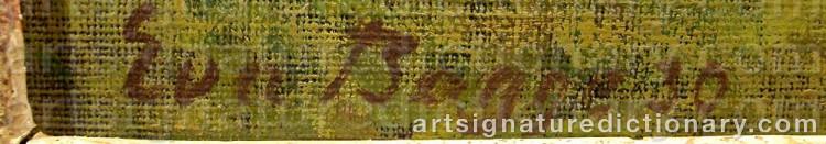 Signature by Eva BAGGE