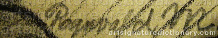 Signature by Ragnvald ‘Ragnvald M’ MAGNUSSON