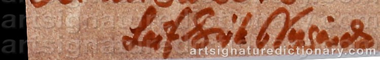 Signature by Leif-Erik NYGÅRDS