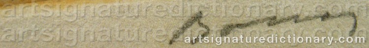 Signature by Jørgen BOBERG