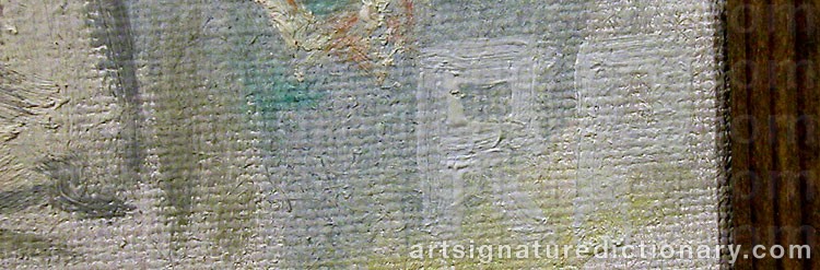 Forged signature of Ragnar PERSON
