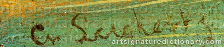 Signature by Charles LEICKERT