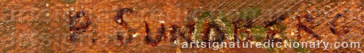 Signature by Per SUNDBERG