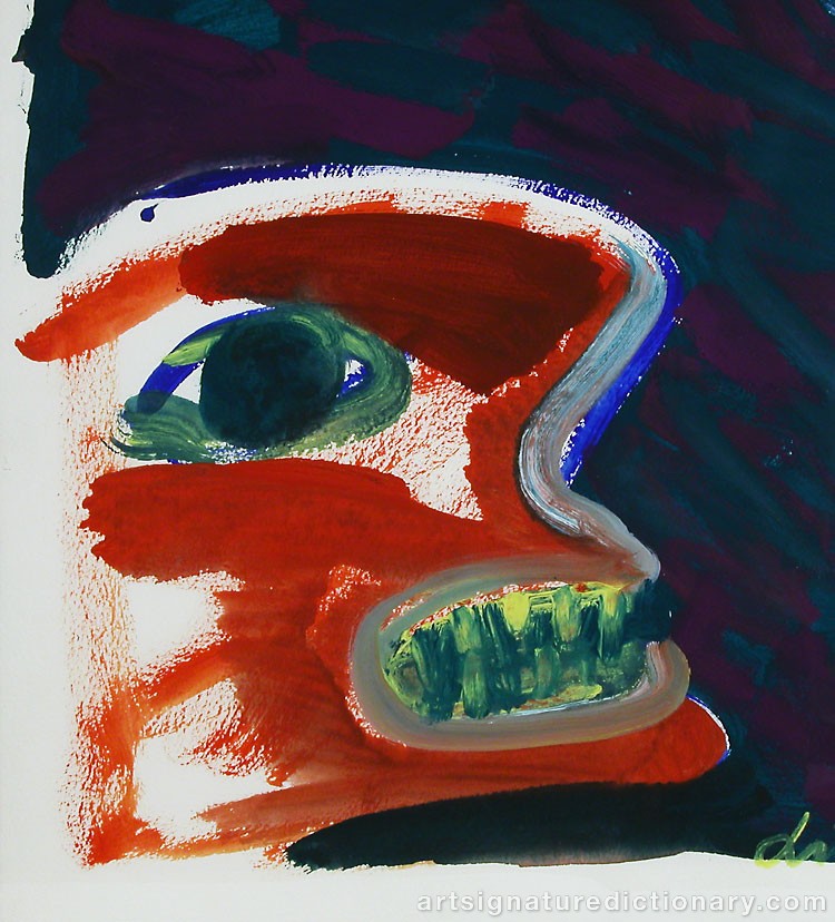 Close-up details showing Bengt LINDSTRÖM signature forgery characteristics