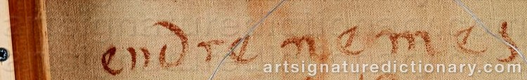 Signature by Endre NEMES