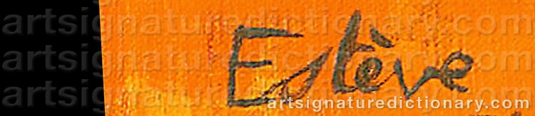 Signature by Maurice ESTEVE