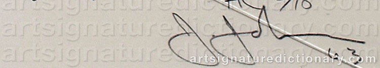 Signature by Jasper JOHNS