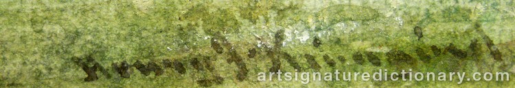 Authentic signature by Henry John KINNAIRD on Painting/Watercolour artwork