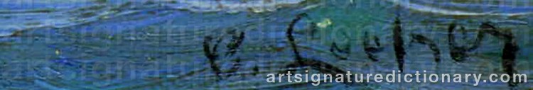 Signature by Carl LOCHER