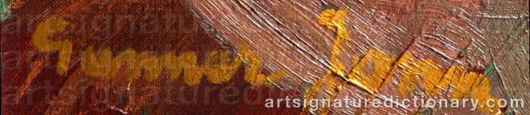 Signature by Gunnar JONN