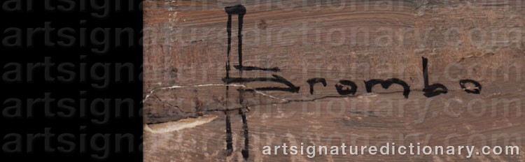 Signature by Angelo BROMBO