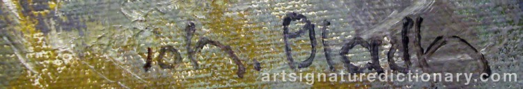 Signature by Johan BLADH