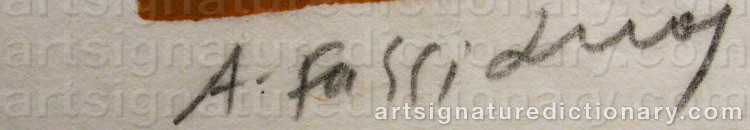 Signature by Alexandre Alecos FASSIANOS