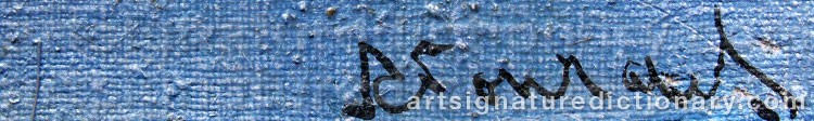Authentic signature by Andrei Dmitrievich GONCHAROV on artwork